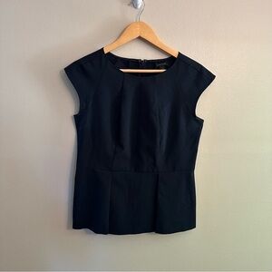 Ann Taylor Navy Top Size 6